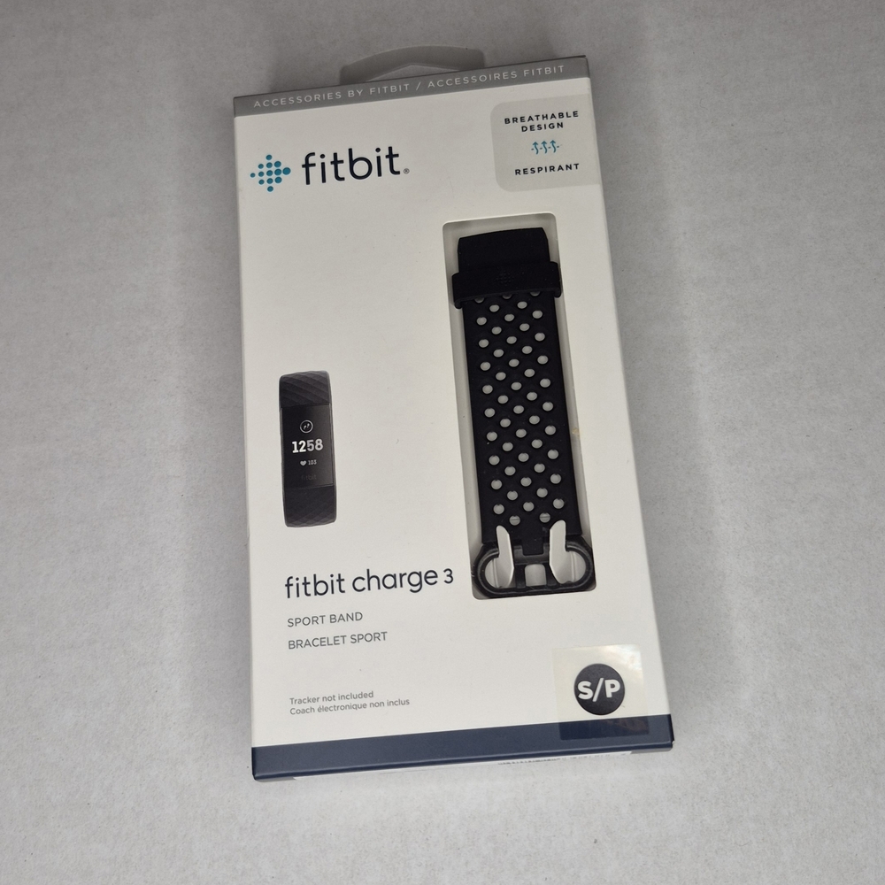 Fitbit‎ Charge 3 Black Sport Band
